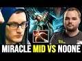 MIRACLE Earthshaker MID vs NOONE SF - Liquid vs VP Carry Battle 7.22 Dota 2