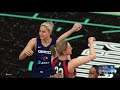 NBA 2K20 WNBA season gameplay - Washington Mystics vs New York Liberty - (Xbox One HD) [1080p60FPS]