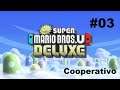 New Super Mario Bros U Deluxe cooperativo 4 jugadores parte 3  Switch