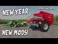 NEW YEAR, NEW MODS (Review) Farming Simulator 19 FS19 11th Jan 2021.