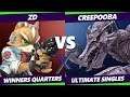 Smash Ultimate Tournament - ZD (Fox) Vs. Creepooba (Ridley) S@X 320 SSBU Winners Quarters