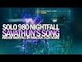 Solo 980 Nightfall The Ordeal (Master Savathun's Song 212k) [Destiny 2 Season of Dawn]