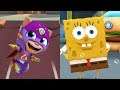 TALKING TOM HERO DASH VS. SPONGE ON THE RUN - The SpongeBob Movie Game