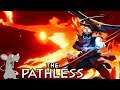 The Pathless First Gameplay! THIS HUGE FLAMING GOD KILER CREATURE MUST BE STOPPED!