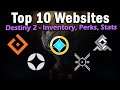 Top 10 Destiny 2 Websites - DIM, Braytech.org, Light.gg, D2Gunsmith, Ishtar Collective & more