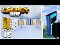 TRON INSPIRED AUTOMATIC STORAGE ROOM! - Legacy SMP (Minecraft 1.15 Survival)
