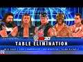 WWE 2K20 Fatal 5 Way - TABLE ELIMINATION | Undertaker Shawn Michaels Edge Rey Mysterio Mick Foley