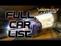 Asphalt Xtreme - Car list #asphalt #carlist #gameloft #asphaltxtreme #cars