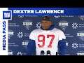 Dexter Lawrence on Cowboys' Balanced Attack | New York Giants