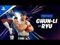 Fortnite |  Ryu et Chun-Li de Street Fighter s'affrontent dans Fortnite | PS5, PS4