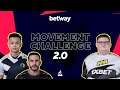 Stewie2k, Coldzera, Boombl4 & Chelo takes a stab at the Movement Challenge | Part 1