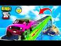 GTA 5 : "WORLD'S MOST IMPOSSIBLE" TRUCK Parkour Race GTA 5 Hindi Funny Moments
