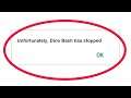 How To Fix Unfortunately Dino Bash Has Stopped Error in Android & Ios Mobile Phone