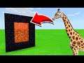 How To Make A Portal To The Giraffe Dimension in Minecaft Pocket Edition/MCPE