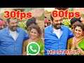 How to make smooth 60fps WHATSAPP status video