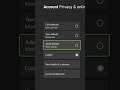 How to set your privacy settings for Minecraft Realms on Xbox #shorts