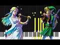 Lullaby of the Goddess - The Legend of Zelda [Piano Tutorial] (Synthesia) // Zebeldarebel