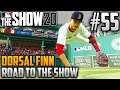 MLB The Show 20 Road to the Show | Dorsal Finn (Left Fielder) | EP55 | WHAT A CANNON!