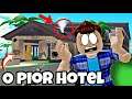 O PIOR HOTEL DO ROBLOX! RESORT TYCOON PETER TOYS