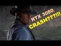 RTX 3080 CRASH??? 1 Hour Gameplay Test Red Dead Redemption 2 intel i7 7700K