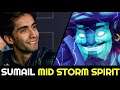 SUMAIL back to Signature Storm Spirit — Mid vs Invoker 7.28 Dota 2