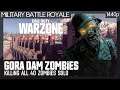 Warzone: GORA DAM Zombies (2021) How to Kill all 40 zombies Solo (No commentary) 1440p