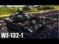 СТАТИСТ на ЛТ WZ-132-1 🌟 World of Tanks gameplay