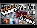 3600XT vs 3700X Benchmarks – 15 Tests