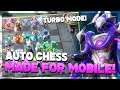 CHESS RUSH | Auto Chess Made For Mobile! TURBO MODE!!