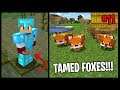 FIRST TIME TAMING FOXES IN 1.14.3!! | Minecraft Village & Pillage Challenge | #11