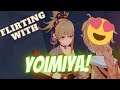 Flirting with Pyro Yoimiya!