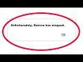 How To Fix Unfortunately Narcos Has Stopped Error in Android & Ios Mobile Phone
