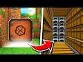 I found a SECRET Minecraft HATCH DOOR and went invisible to INVESTIGATE! (Minecraft War #8)
