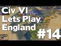 Let’s Play Civ 6 TSL England (Gathering Storm True Start Location Civilization VI Gameplay) #14