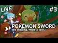「LIVE」Pokemon Sword (#3): Idle Camping. Want to cook? !sr https://docs.nightbot.tv/commands/songs