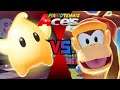 Mario Tennis Aces - Luma vs Diddy Kong