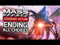 Mass Effect Legendary Edition's Ending in 4K — All Choices [Saren, Council's Fate, Anderson v Udina]