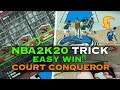NBA 2K20 - NEW!!! How to Win in Court Conqueror with any Build!