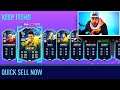 OMG THE BEST TOTS TOP 100 REWARDS PACK EVER!!! I MADE INSANE COINS.. FIFA 21 Ultimate Team