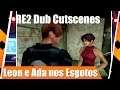 Resident Evil 2 Leon Rencontra Ada nos esgotos