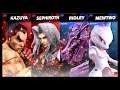 Super Smash Bros Ultimate Amiibo Fights – Kazuya & Co #483 Kazuya & Sephiroth vs Ridley & Mewtwo