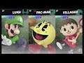 Super Smash Bros Ultimate Amiibo Fights – Request #14536 Luigi vs Pac Man vs Villager