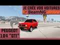 UNE GTI AVANT LA GTI ! Peugeot 104 GTi ! - Je Crée Vos Voitures BeamNG Drive #37 Peugeot 104 50ch