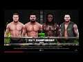 WWE 2K19 Randy Orton VS R-Truth,Roode,Ziggler Fatal 4-Way Tables Elm. Match WWE 24/7 Title
