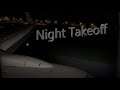 XPlane 11 Night Takeoff
