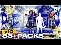 10X 83+ ATTACKER PACKS WITH A CRAZY ICON PACK! | FIFA 21 ULTIMATE TEAM