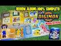 Álbum Digimon 2021 de Editorial Oriental TOTALMENTE COMPLETO (Made in Perú)