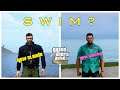 Can NEW Tommy and Claude swim? (GTA TRILOGY)