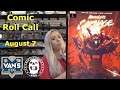 Comic Roll Call August 7 - w/ Van's Comic Cards and Games