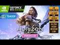 HORIZON ZERO DAWN - GTX 1650 SUPER - i5 10400F